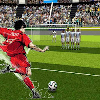 The king of the free kick -soccer