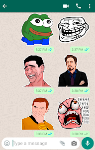 Meme Stickers for WhatsApp