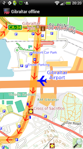 Gibraltar offline map