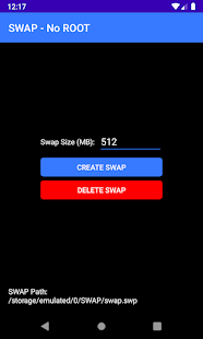 SWAP - Nenhuma captura de tela ROOT