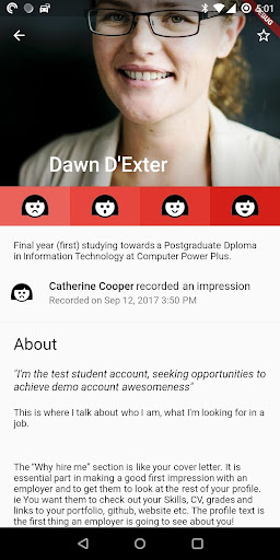 Android application Summer of Tech screenshort