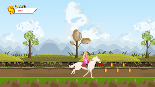 Princess Ride White Horse Screen 3