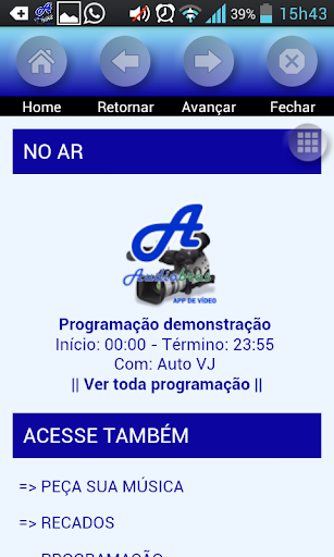 AudioBras - APP de Vídeo