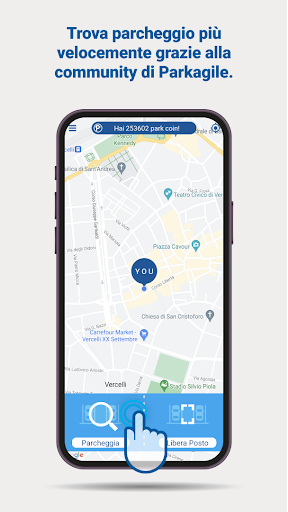 Android application Parkagile screenshort