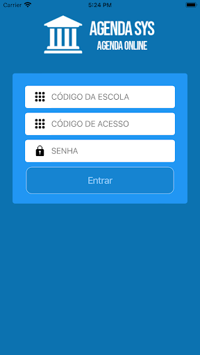 Android application Agenda Online (Escola) screenshort