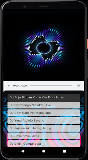 Android application DJ Bojo Biduan Full Bass screenshort