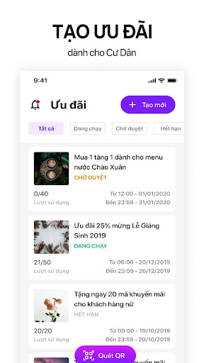 Android application Houze Merchant screenshort