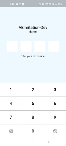 Android application AEImitation screenshort