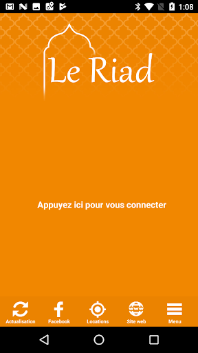 Android application Appli ‘le Riad’ screenshort
