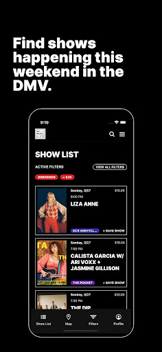 Android application DC Music Live screenshort