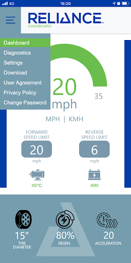 Reliance Controller Screen 3