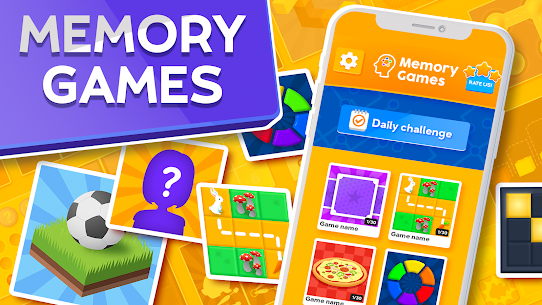 Train your Brain Memory Games Apk + Mod (Unlimited Money) for Android 3.5.1.4 5