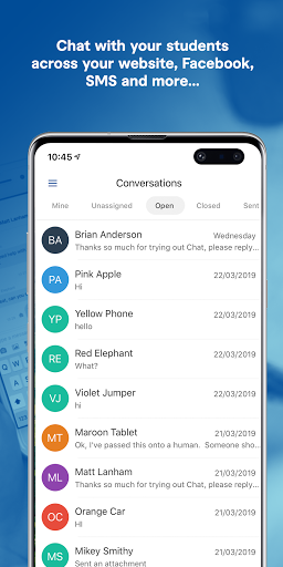Android application GeckoChat screenshort