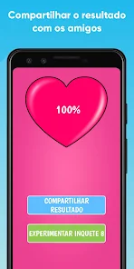 Teste de Amor – Apps no Google Play
