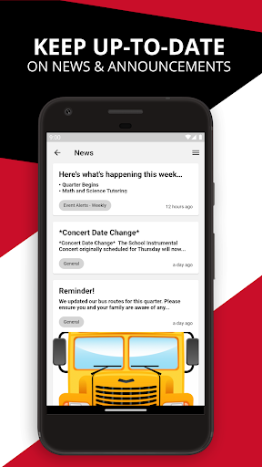 Android application Bruce School District, WI screenshort