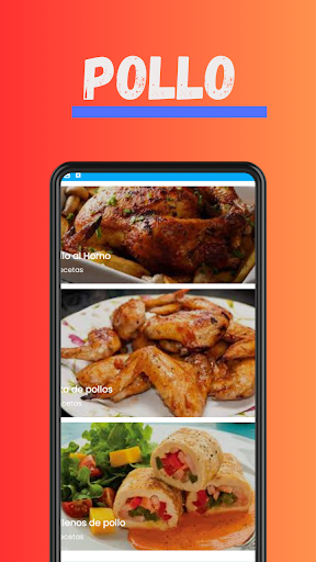 Recetas con pollo caseras Screen 3