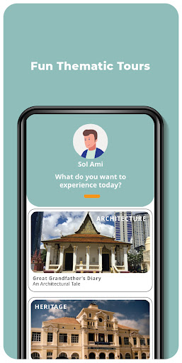 Android application CityTales Daun Penh screenshort