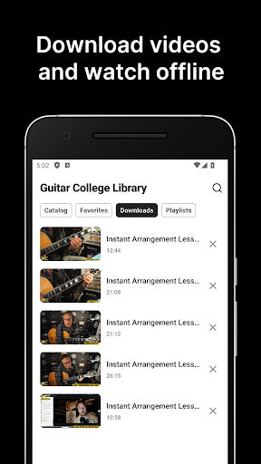 Guitar College Library