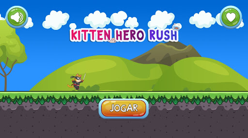 Android application Kitten Hero Rush screenshort