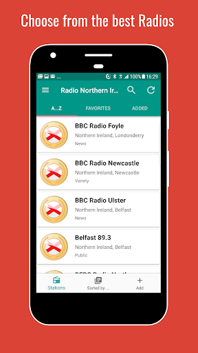 Android application Northern Ireland Radio screenshort