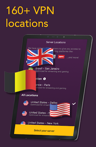Screenshot of VPN Panther: Express & Secure