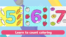 Coloring games for kids Learnのおすすめ画像4