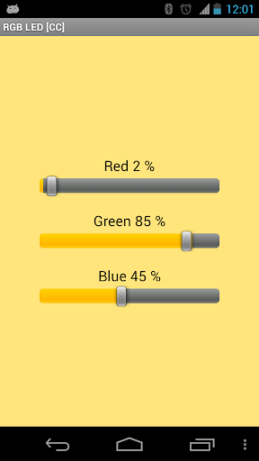 Android application IOIO-Q RGB LED [CC] screenshort