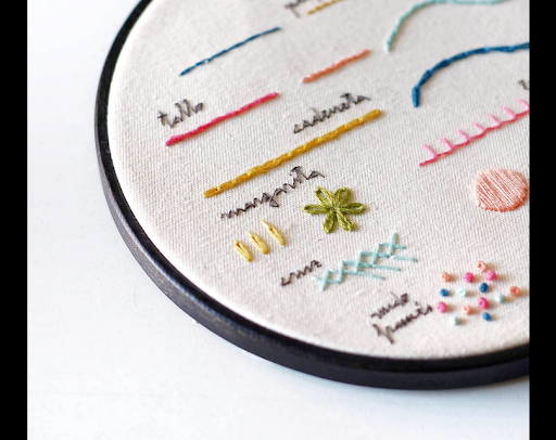 Learn to embroider with patter Screen 2