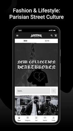 Android application FuturX screenshort