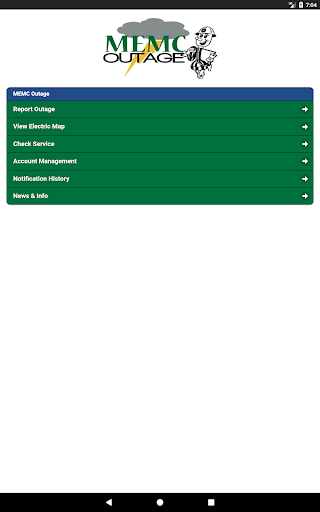 MEMC Outage Screen 2