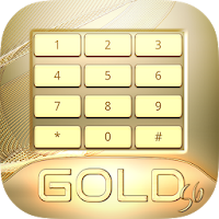 Gold Keyboard for Galaxy S6
