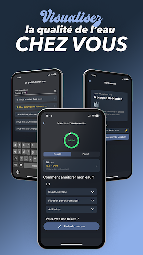 Android application AquaSafe screenshort