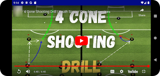 Soccer Training Screen 2