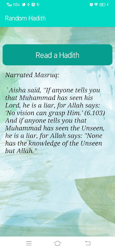 Random Hadith Screen 3