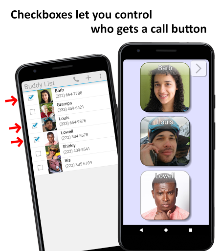 Call Buddy, a phone dialer Screen 2