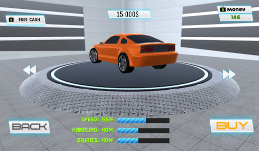 실제 자동차 시뮬레이터 3D