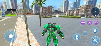 Game screenshot Robot War Transform: Gangster mod apk