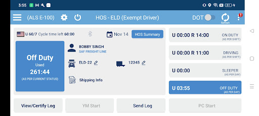arethos logistics system - als Screen 2