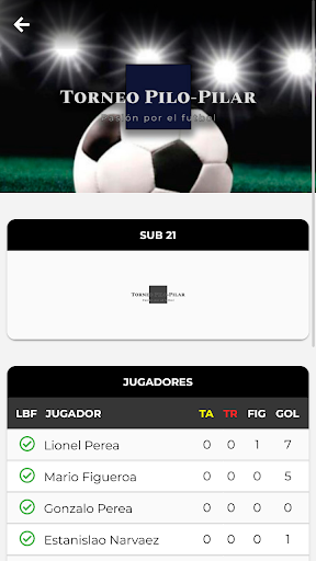 Torneo Pilo-Pilar Screen 2
