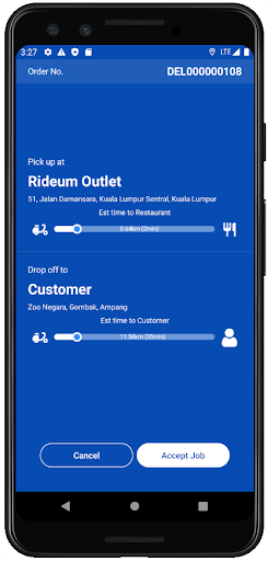 Bleudash Job Screen 3