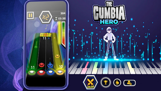Captura 14 Cumbia Hero: Juego de Música android