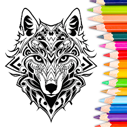Animal coloring pages games сүрөтчөсү