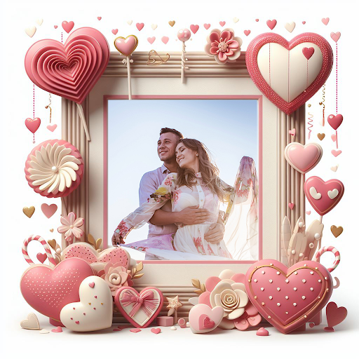 Valentine Day Photo Frame 2024 Screen 3