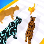 Cover Image of Télécharger Cat Transform Run 3D  APK