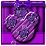 noble purple Micky theme noble wallpaper icon