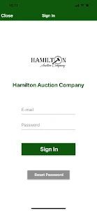 Hamilton Auction Bid
