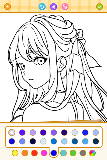Anime Color - Trò chơi tô màu Mod Mở Khóa VIP