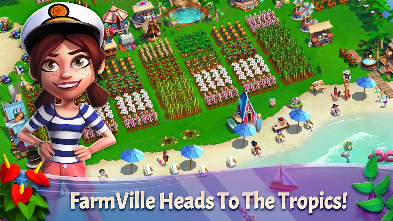 Download FarmVille 2: Tropic Escape (MOD Free Shopping)