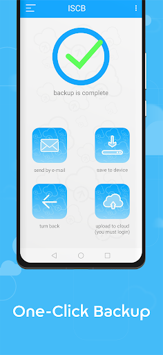 Contacts Backup: Cloud Backup Screen 3