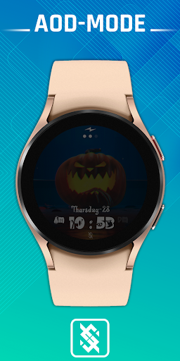 BFF44- Halloween Pumpkin Night Screen 2